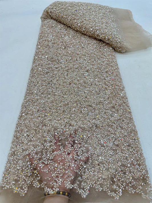 Fashion African Lace Wedding Fabric